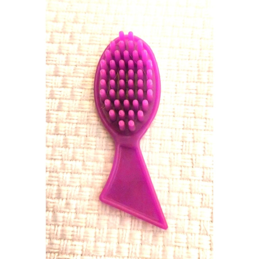 Bratz Doll Pink Plastic Hair Brush Replacement Accessory Star Logo Part